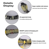 Usine Smart Sensing Serpent Jouets Électrique Interactif Chat Jouets USB Rechargeable Pet Chiens Chat Accessoires Serpent Drôle Tricky Toy