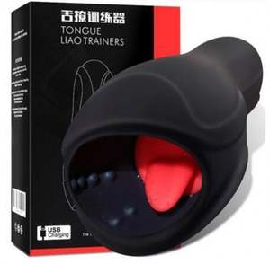 Mannelijke Massage Vergroting Pomp Penis Zuigende Tong Likken Vibrator Real Pussy Masturbators Cup Deep Keel Seksspeeltjes Voor Mannen - Product Image 6