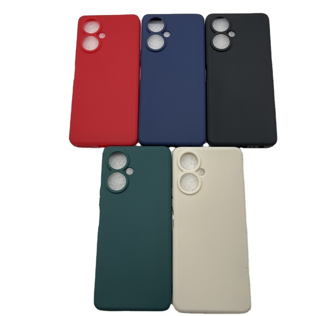 Tecno Camon19 Pro Neo Matte TPU Sports Design Shockproof Straight Frame Edge Back Cover Phone Case