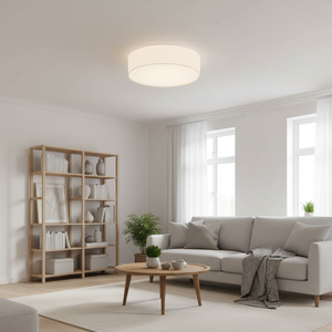 Plafoniera in tessuto LED Kasker, dimmerabile, bianca, 22W, IP20, 40cm. (GSC 203605071) - Product Image 2