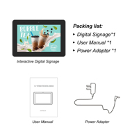 Tabletas de 8 Pulgadas para Montaje en Pared para Centros Comerciales y Hoteles, Android POE, Señalización Digital, Software de Publicidad LCD para Interiores, Desarrollo NFC RFID