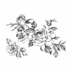 Tatuaje Temporal Realista de Tamaño Pequeño, Seguro para la Piel, Duración de 15 Días, Adhesivo Corporal Sexy en Papel Blanco, Tinta Semipermanente - Product Image 3