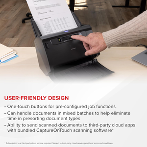 Escáner de Documentos de Oficina para Cano-n DR-C240, Máquina de Escaneo Dúplex Compacta A4 con USB y Alimentador Automático, Escáner de Oficina Cano-n DR- - Product Image 3