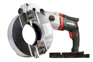 เครื่องตัดและลบคมท่อแบบพกพา รุ่น Phyton 114ESC พร้อมระบบยึดภายนอกและระบบป้อนอัตโนมัติ - Product Image 4