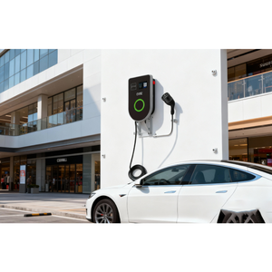 Neue KS 7-22kW AC 220V 16A GBT Level2 Wallbox AC 22kW EV-Ladegerät mit 5m Kabel für Zuhause Typ 2 Elektro-Ladestation - Product Image 6