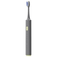 Brosse à dents électrique sonique sans fil personnalisée OEM T2411 avec détecteur de batterie, lumière et manche long pour les utilisateurs adultes ayant de larges mains