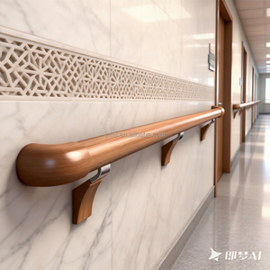 Rampe murale en PVC robuste pour couloir d'hôpital, garde-corps médical anti-choc pour bâtiments commerciaux - Product Image 2