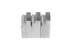 Tungsten Carbide Spring Machine Parts V-Groove Wire Guide Block With <b>Threaded</b> Hole For Spring Coiling Machine - Product Image 6