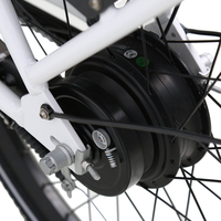 Vélo électrique partagé IoT TXED robuste avec cadre en alliage de 26 pouces, frein à tambour avant et frein servo arrière, batterie cachée 36V 13Ah