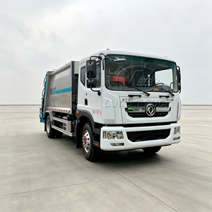 Camión Compactador de Basura Dongfeng de 14 CBM, Carga Trasera Hidráulica, Recolector de Residuos con Elevador de Contenedores, Euro 3 - Product Image 1