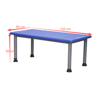 Table de bureau moderne pour maternelle, mobilier scolaire, ensemble chaise et table en plastique