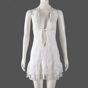 Dropshipping Abbigliamento Donna 2025, Nuovi Arrivi Trendy, Abito Bianco Senza Maniche con Schiena Scoperta - Product Image 2