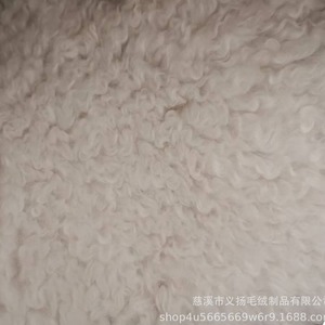 Plush Fabric Polyester Wool Knitted Medium Weight <b>Brushed</b> <b>Sueded</b> Solids Plain Style In Stock Items - Product Image 4