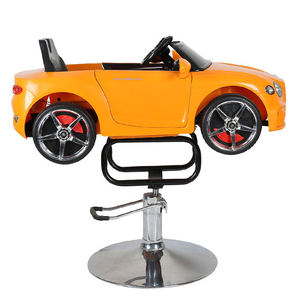 Yellow Children's Barber <b>Chair</b> Heavy Duty Hydraulic Pump Customizable Color Height Adjustable School Use Salon <b>Chair</b> for Barber - Product Image 2