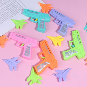 Пластиковый самолет-пусковая установка, 2 режима полета, катапульта, самолет, уличная летающая игрушка, унисекс, подарок на день рождения, товары для вечеринки - Product Image 2