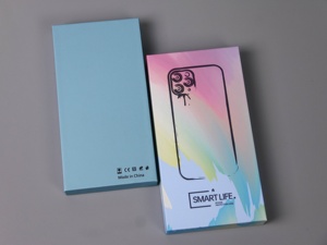 Hộp đựng điện thoại bán lẻ nhà máy, nắp và đế, hai mảnh, hộp đóng gói cho điện thoại di động và ốp điện thoại - Product Image 3