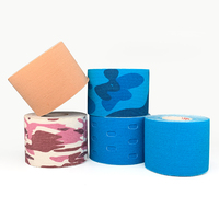 Bande de sport camouflage double sécurité 5cm x 5m, imperméable, pour soulager les douleurs musculaires et l'exercice, utilisable en cas d'allergies
