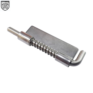 บานพับตู้สแตนเลส 304 แบบไม่มีรู Anwang ขนาดใหญ่ รุ่นสปริงล็อค ด้านขวา - Product Image 4