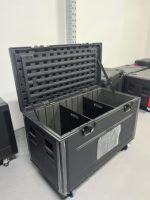 Boîte à outils de transport en PE détachable avec séparateurs mobiles pour économiser sur le fret maritime pour le stockage de câbles et d'outils d'équipement audio de scène