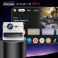 Projecteur portable Google GTV 4k YG628 Ultra 1080p 600ANSI Auto Focus Décodage Android Vidéoprojecteur 4k Projecteur 1080P 4k