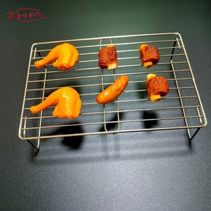 Grille de barbecue extérieure en charbon de bois 50 cm en métal soudé, résistante à la corrosion, facile à nettoyer pour grillades, poêlons et poisson - Product Image 3