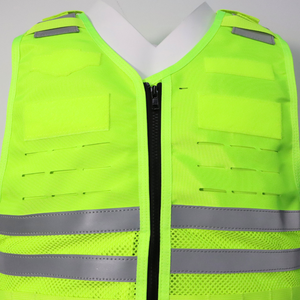 Giubbotto Antiproiettile Riflettente Vanda 2025 Kr1 Tattico in Nylon 500D Nero, Equipaggiamento per Difesa Personale con Protezione di Livello 1 - Product Image 4