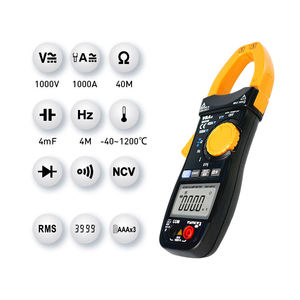 Pinza Amperimétrica de Alta Corriente CA VA311B con Termopar y Multímetro Integrado para Pruebas de Ciclo de Trabajo - Product Image 3