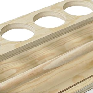 Montessori Education Pliage en bois écologique multifonctions Paniers de rangement pour les enfants dans le salon - Product Image 2