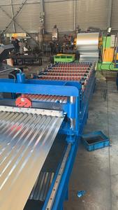 Baumaterial glasierte Fliesen walzen form maschine Metalldach ziegel herstellungs maschine - Product Image 4