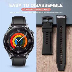 <span class=keywords><strong>Bracelet</strong></span> de remplacement en un clic <span class=keywords><strong>Quickfit</strong></span> 22mm pour Huawei Watch GT6 GT5 GT4 5 4 Band Smartwatch <span class=keywords><strong>Bracelet</strong></span> Watchband - Product Image 2