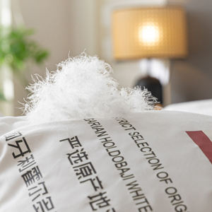 Precision 100s Pure Cotton Fabric Goose Down Filled Down <strong>Duvet</strong>, Solid Color Soft Fluffy, Queen/King Size <strong>Double</strong> <strong>Bed</strong> Bedding - Product Image 5