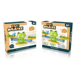 Giocattoli per il conteggio dell'equilibrio della rana fantastici giochi di matematica divertente regalo educativo per bambini giocattolo educativo per bambini