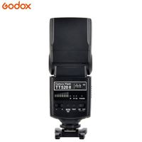 Flash para Cámara Godox Thinklite TT520II con Señal Inalámbrica Integrada de 433MHz para Cámaras DSLR Canon, Nikon, Pentax, Sony, Fuji, Olympus