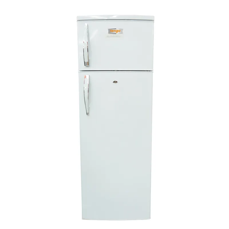 Compresor de refrigerador R600a, refrigerador de acero inoxidable para el hogar, refrigerador de acero inoxidable