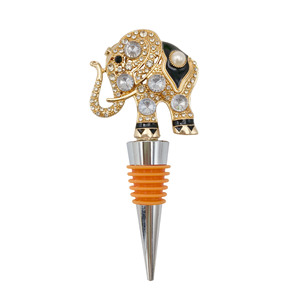 Christmas Theme Wine Stopper Metal Bottle Seal With Santa Snowman Tree Design For Holiday Decoration And Wine Preservation - Product Image 3
