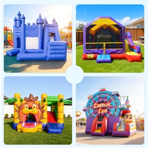 บ้านลมเป่าลมพีวีซีเกรดเชิงพาณิชย์แบบกำหนดเองสำหรับผู้ใหญ่ ขายส่ง - Product Image 4