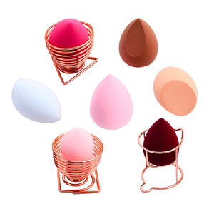 Fabrik Großhandel Neue Stile Tragbares Make-up Beauty Sponge Blender Nass-und Trocken wassers chwamm Beauty Egg - Product Image 5