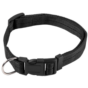 Collar de nailon rojo ajustable para perros pequeños, medianos y grandes, accesorio para mascotas - Product Image 2