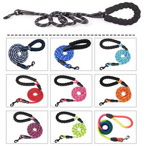 Laisse pour chien en nylon en gros, style simple et tendance, corde souple et durable, laisse réfléchissante pour chien - Product Image 3