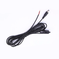 High Quality DC 5521+303 Switch+E27 Lamp Holder Wire 5M for E27 Light Bulb