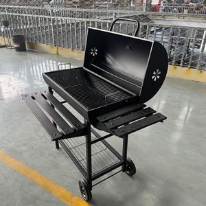 Outdoor Barbecue Oil Drum <strong>Charcoal</strong> Bbq Double Cooking Area Barrel <strong>Grill</strong> <strong>Charcoal</strong> Bbq Smoker <strong>Grill</strong> - Product Image 5