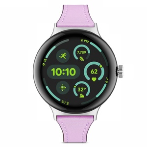 สายรัดแฟชั่นหนังแท้สำหรับนาฬิกากูเกิลพิกเซล ดีไซน์เอวบางเฉียบ สายรัดทดแทนทันสมัยสำหรับเล่นกีฬาและสวมใส่ในชีวิตประจำวัน - Product Image 2