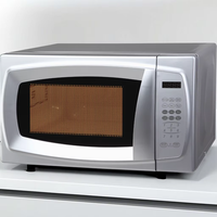 Oven Microwave Digital Kontrol Elektrik Stainless Steel 20L 230V/50HZ Berkualitas Tinggi untuk Dapur dengan Pengunci Anak