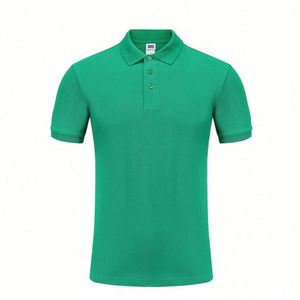 Diseño de Logotipo Personalizado, Camisetas Polo Transpirables de Moda para Hombre, 100% Algodón, Estampadas, Manga Corta, Ropa Masculina - Product Image 4