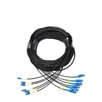 Cable de Fibra Óptica Simplex SC a SC APC Estándar UKCC para Conexión de Última Milla FTTH