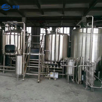 Cuve de fermentation de bière en acier inoxydable à fond conique sanitaire avec vanne de décharge pour la production brassicole