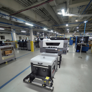 Thời Trang Mới Kép Xp600 T-Shirt Máy In 30Cm Dtf Máy Tất Cả Các Vải In Ấn Cmyk Mực Da Máy In Nhãn Phẳng Máy In - Product Image 5