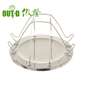 Estufa plegable de acero inoxidable tostadora 4 rebanadas tostadora plegable tostadora <span class=keywords><strong>para</strong></span> acampar al aire libre picnic - Product Image 1
