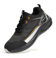 Nouvelles chaussures de sécurité de travail résistantes à l'usure avec embout en fibre de verre, style sportif EU 20345:2022 S3 SR ESD