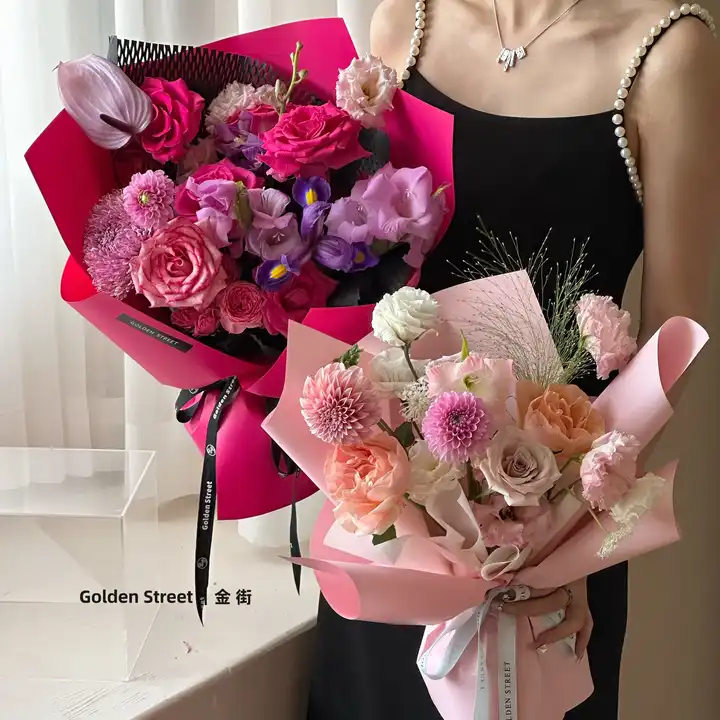 Valentine's Day Paper Florist, Florist Material Bouquet